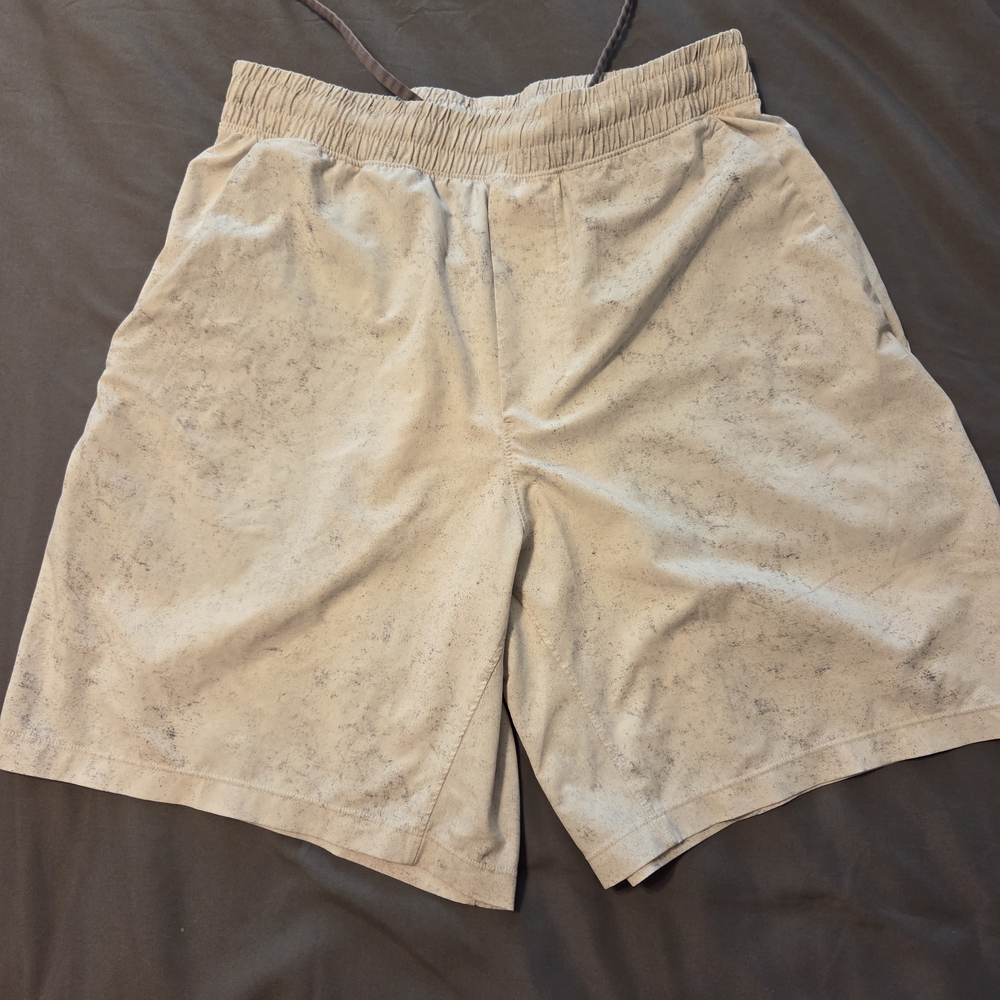 lululemon athletica Beige Athletic Shorts